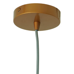 Lámpara colgante Dover - Bronce y transparente