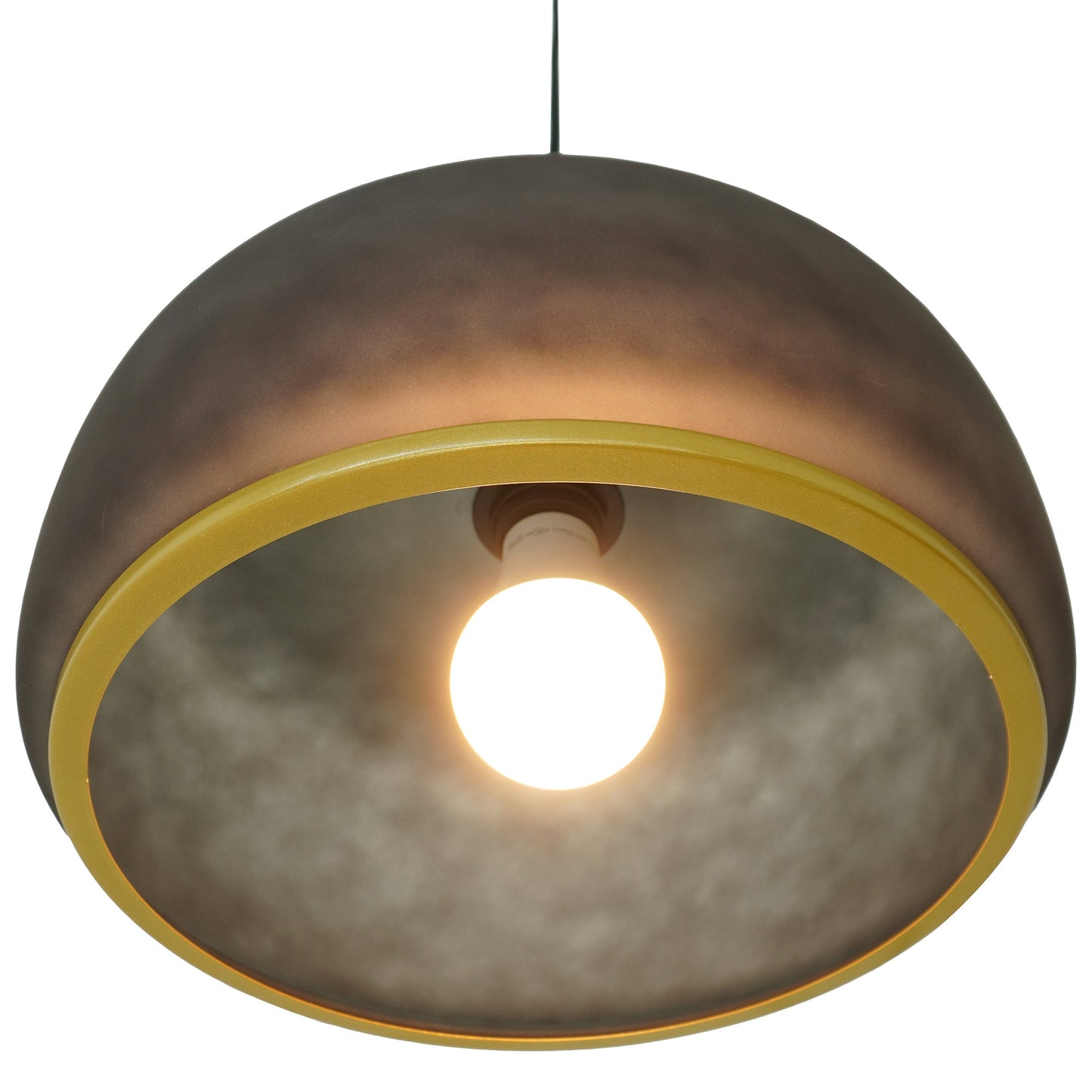 Dune Pendant Lamp - Black Sprayed and Gold