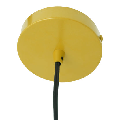 Dune Pendant Lamp - Black Sprayed and Gold