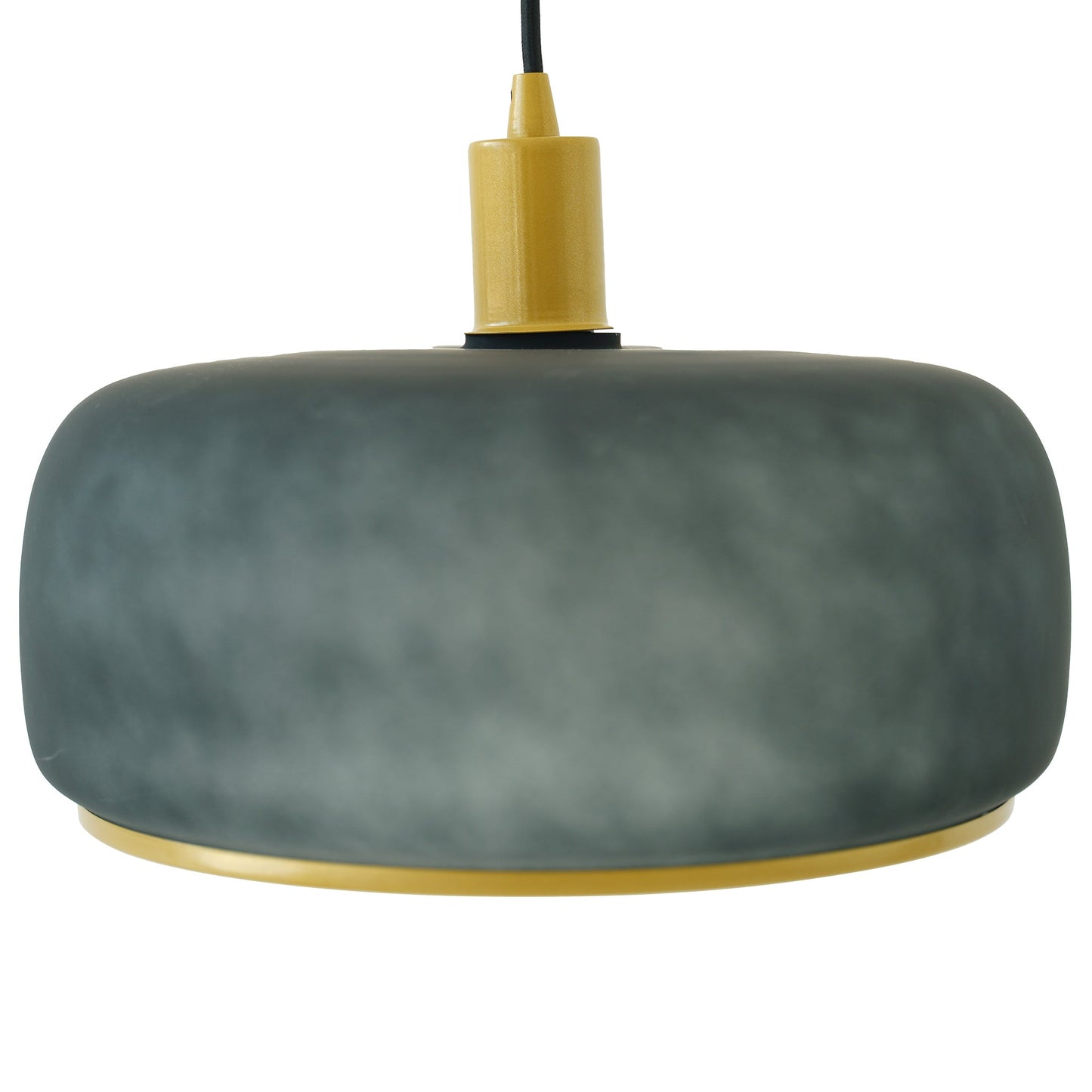 Dune Pendant Lamp - Black Sprayed and Gold