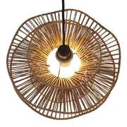 Dunham Pendant Lamp - Black and Natural