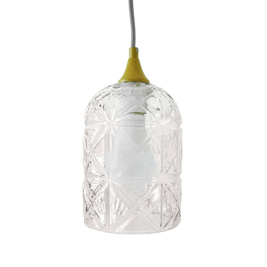 Glowline Pendant Lamp - Gold and Clear