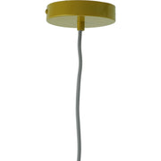 Lámpara colgante Glowline - Dorada y transparente