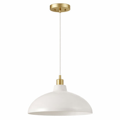 Astral Single Light White Pendant Lamp