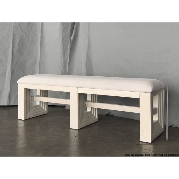 Avalanche Dining Bench – Antique White