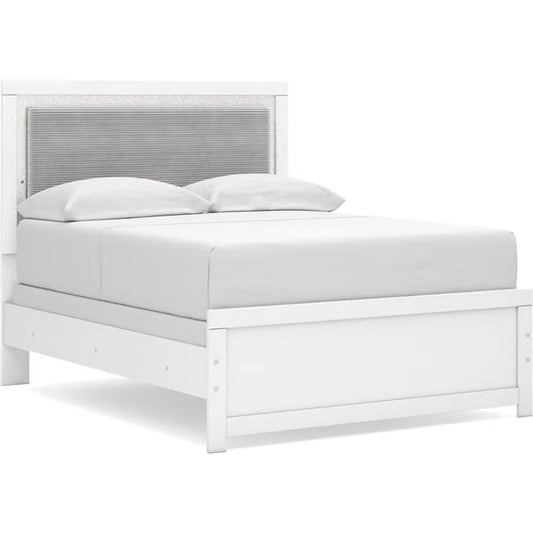 Raechalla Full Upholstered Panel Bed