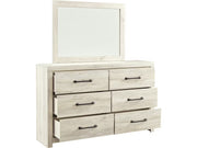 Cambeck Panel 6PC Bedroom Set with 2 Nightstands
