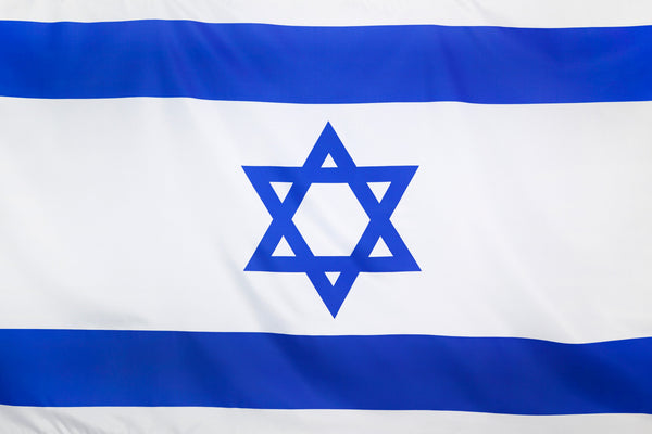 ''Israel Flag'' Tempered Glass