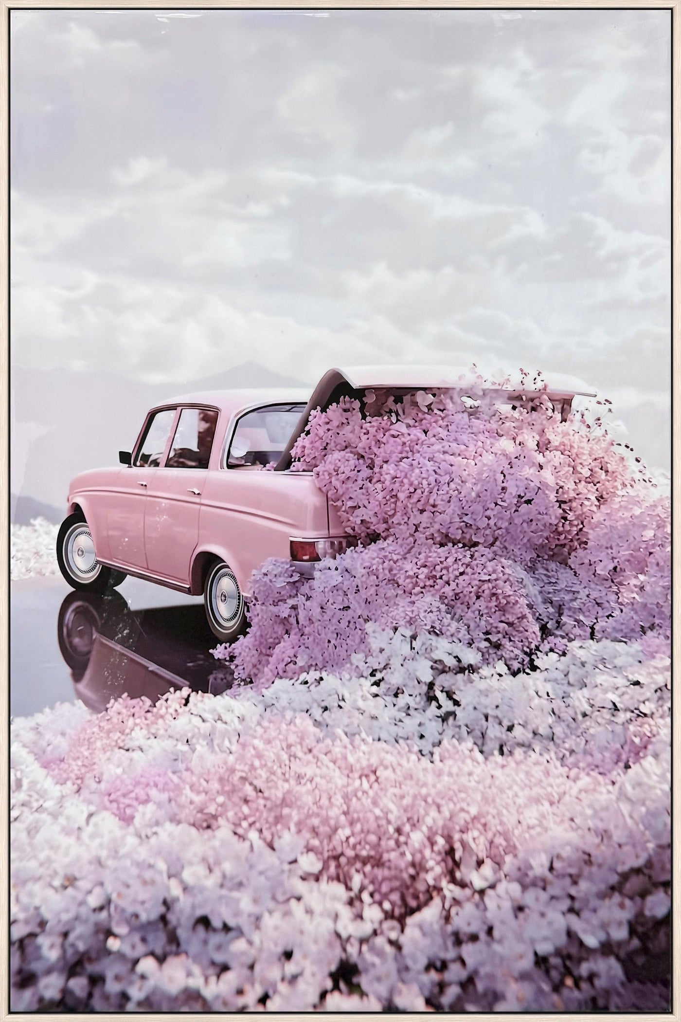 Blush Getaway Gloss Canvas in Frame