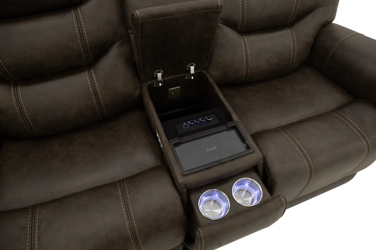 Power Livingroom 2PC Sofa & Loveseat Set