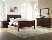 Louis Philip Dresser Mirror Cherry