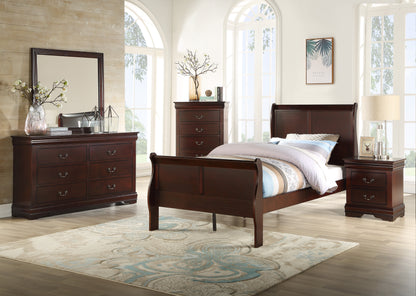 Louis Philip Bed Cherry