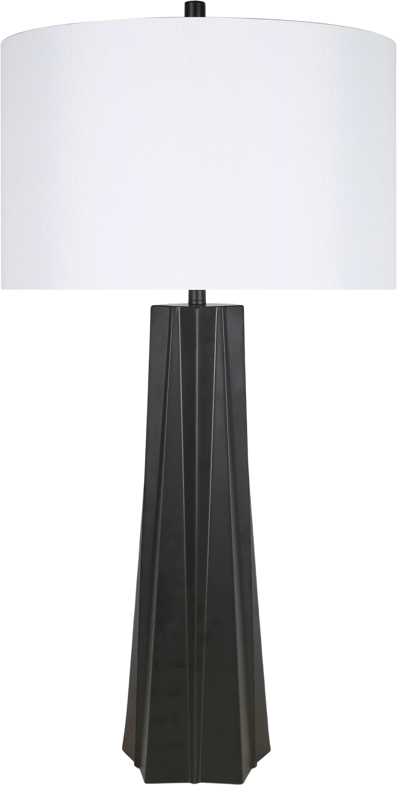 Obsidian Glow Metal Table Lamp (Case Pack 2)