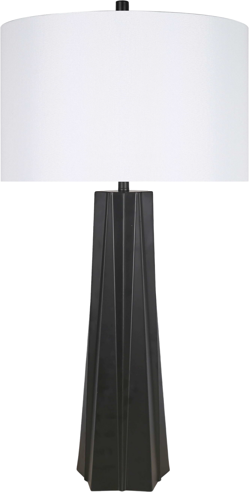 Obsidian Glow Metal Table Lamp (Case Pack 2)