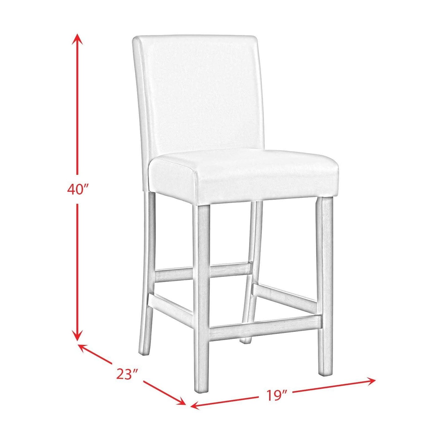 Ambridge 5PC Round Counter Set - Counter Height