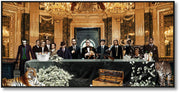 ''Gangster Movie Icons Art in Lavish Setting'' Gloss w/ Foil in Frame
