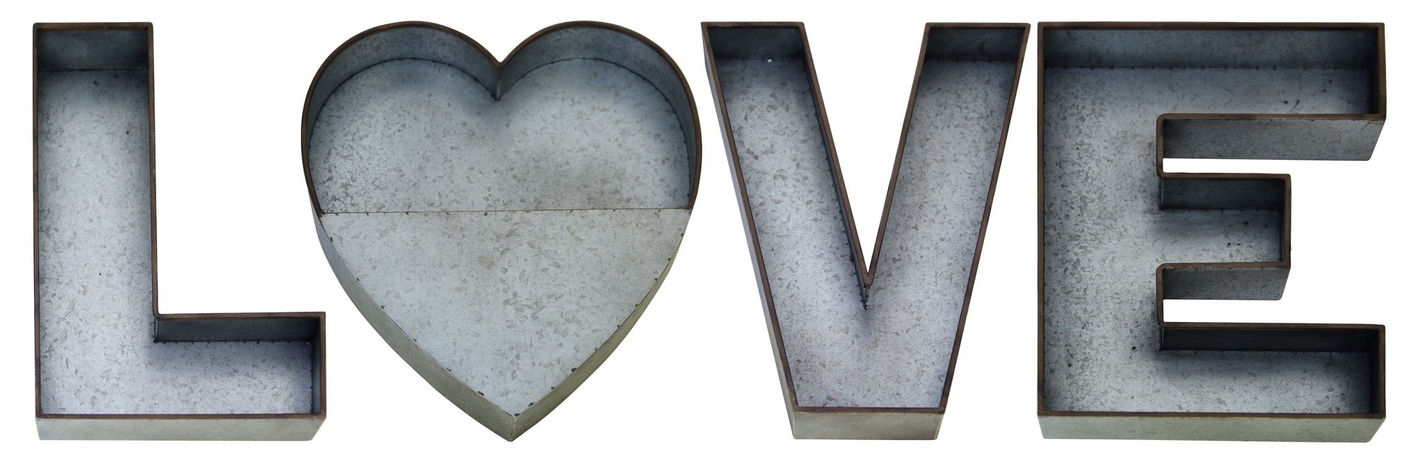 ''Love Sayings'' Metal Wall Art