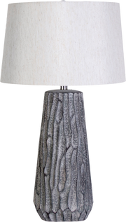 Textured Elegance Ceramic Table Lamp (Case Pack 2)