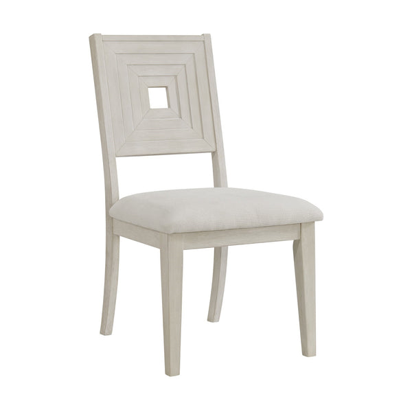Avalanche Dining Side Chair in Antique White