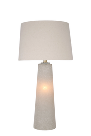 Mystic Frost Glass Table Lamp w/Night Light (Case Pack 2)