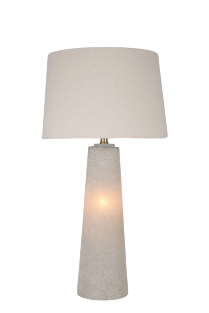 Mystic Frost Glass Table Lamp w/Night Light (Case Pack 2)