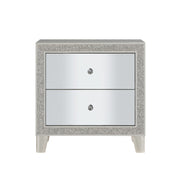 Sliverfluff 26"H 2 Drawers Nightstand