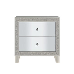 Sliverfluff 26"H 2 Drawers Nightstand