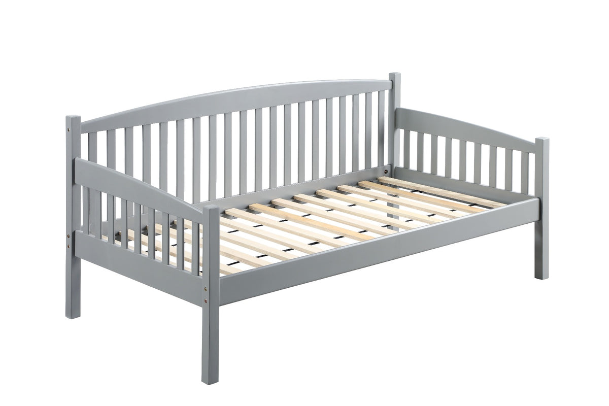 Sofá cama de madera maciza para adolescentes Caryn