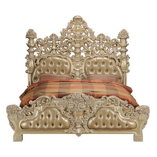 Cama King oriental tapizada de Sevilla