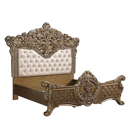 Cama King oriental tapizada Constantine