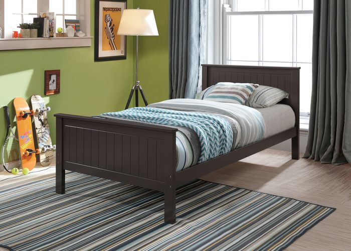 Bungalow Teenager Solid Wood Twin Bed