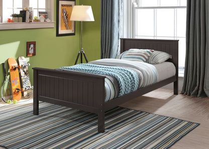Bungalow Teenager Solid Wood Twin Bed