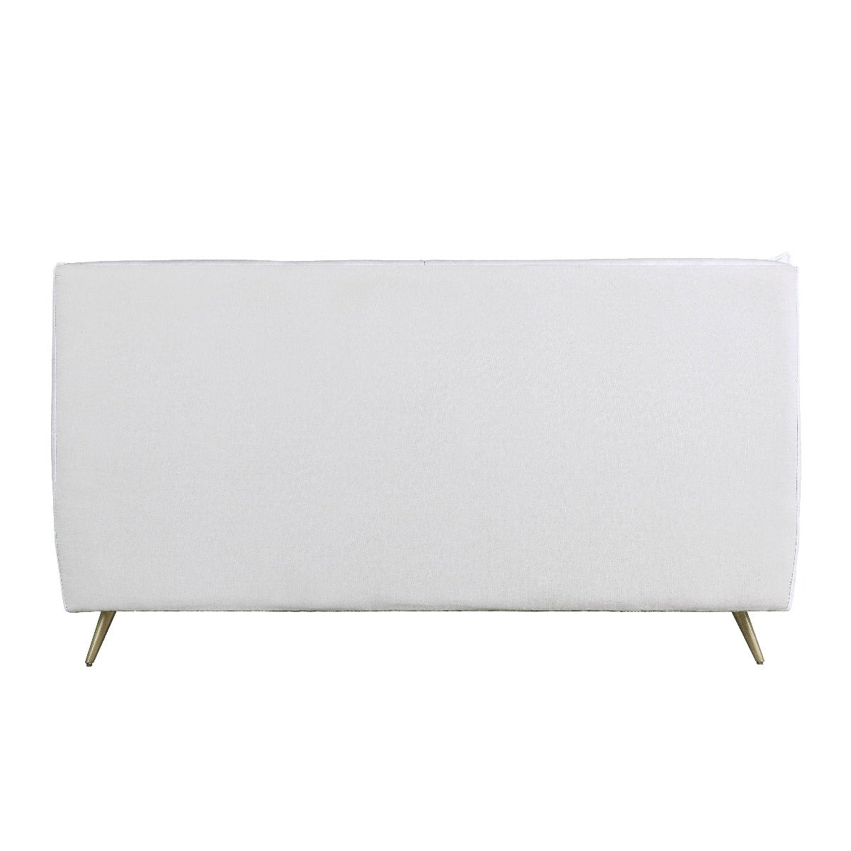 Doris Upholstered Top Grain Leather Bed