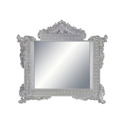 Valkyrie Mirror with Floral Scroll