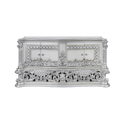 Cómoda Valkyrie de 79" de largo y 4 puertas