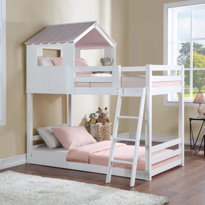 Solenne Solid Wood Teenager Bunk Bed (T/T)