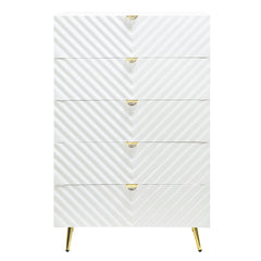 Gaines Chest - White High Gloss