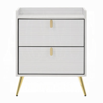 Zeena 26"H 2 Drawers Nightstand