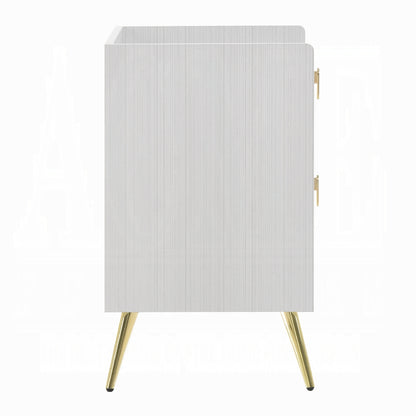 Zeena 26"H 2 Drawers Nightstand