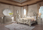 Cama King oriental tapizada Sorina