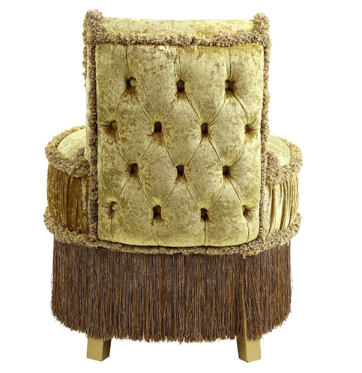 Bernadette 32"H Velvet Vanity Stool