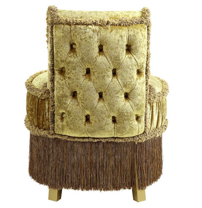 Bernadette 32"H Velvet Vanity Stool
