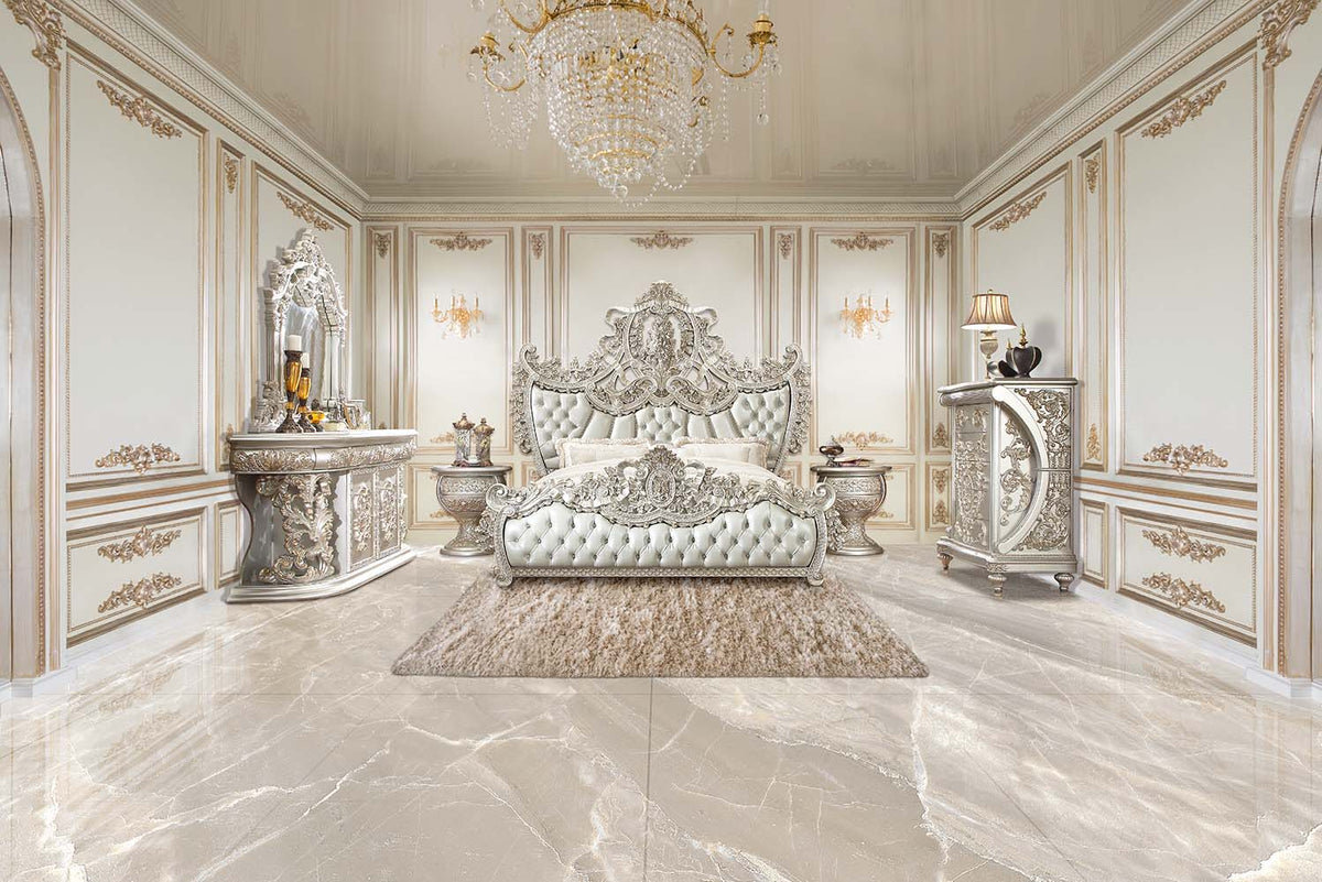 Sandoval Upholstered Eastern King Bed