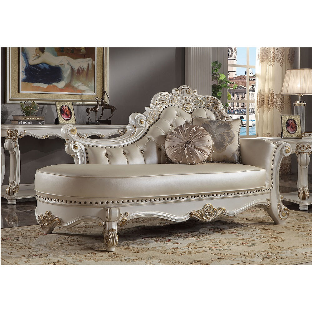 Chaise longue Vendome con 2 almohadas
