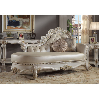 Chaise longue Vendome con 2 almohadas
