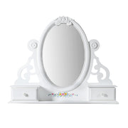 Espejo rectangular para joyería Flora de 120 cm de largo x 96 cm de alto