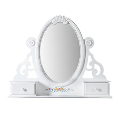 Espejo rectangular para joyería Flora de 120 cm de largo x 96 cm de alto