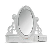 Espejo rectangular para joyería Flora de 120 cm de largo x 96 cm de alto
