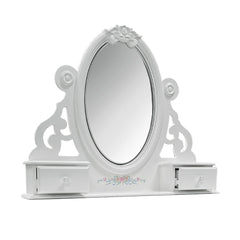 Espejo rectangular para joyería Flora de 120 cm de largo x 96 cm de alto