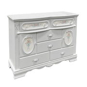Flora 6 Drawers 52"L Dresser with Door